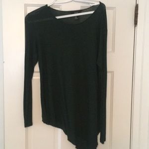 Dark green forever 21 shirt